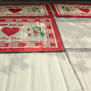 Chiếu Cói In Hoa Sen 007