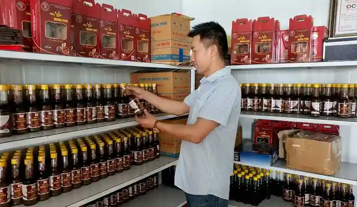 Sản xuất mắm cáy